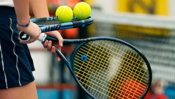 Women's Tennis Rackets and Balls