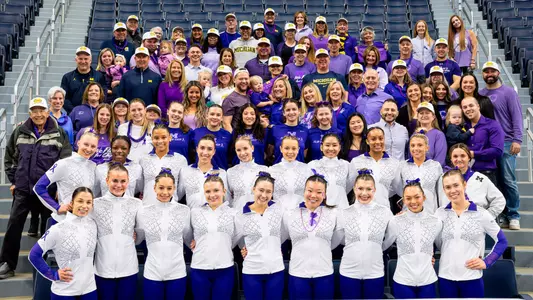 Women's Gymnastics Flip for Chip Meet Group Photo