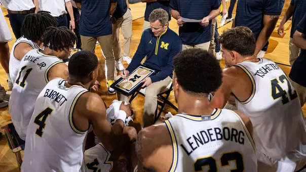 Michigan Men's Basketball Timeout