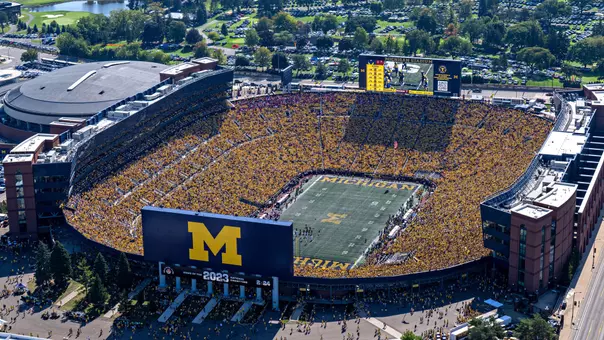 Michigan Stadium Big House Maize Out generic