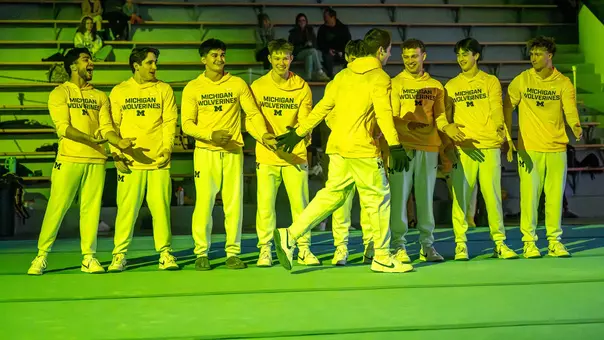 Men's Gymnastics Premeet Introductions