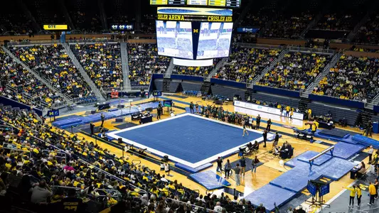 Women's Gymnastics Crisler Center
