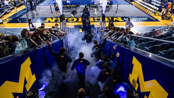 Wrestling at Crisler Center generic