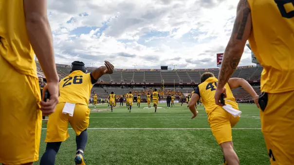 Football pregame at Minnesota generic