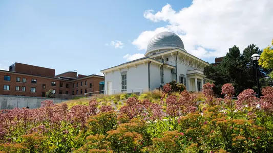 University of Michigan campus - Observatory building