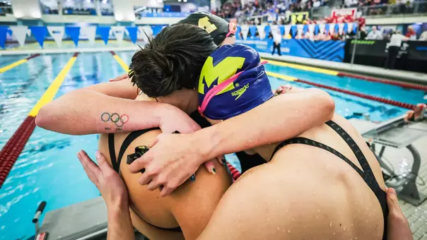 Women's Swimming and Diving at Big Ten Championships - Day 3
