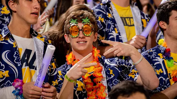 Michigan Men's Basketball Pool(e) Party Crowd