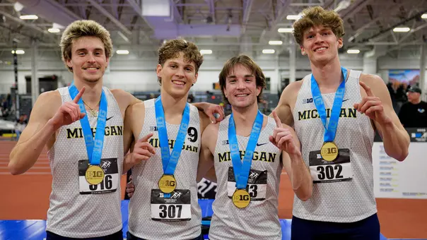 From left: Trent McFarland, Brendan Herger, Camden Law, Will Barhite