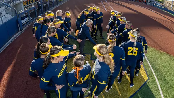 Softball Team Huddle