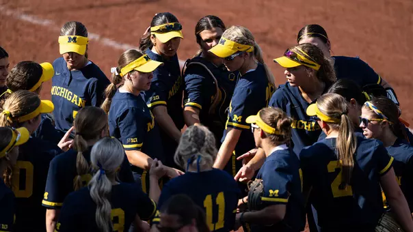 Softball Team Huddle