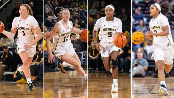 From left: Olivia Olson, Syla Swords, Brooke Quarles Daniels and Mila Holloway