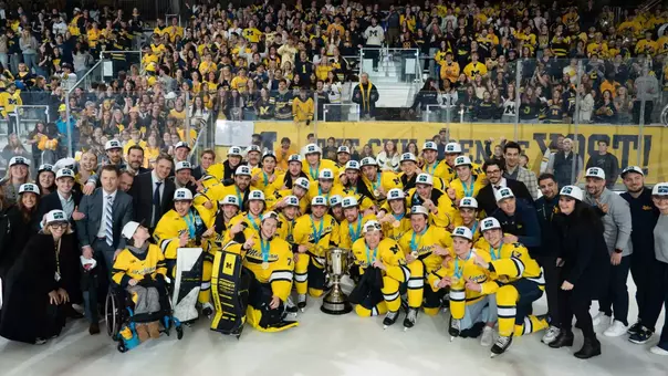 Ice Hockey 2026 Big Ten Tournament Champions Team Photo