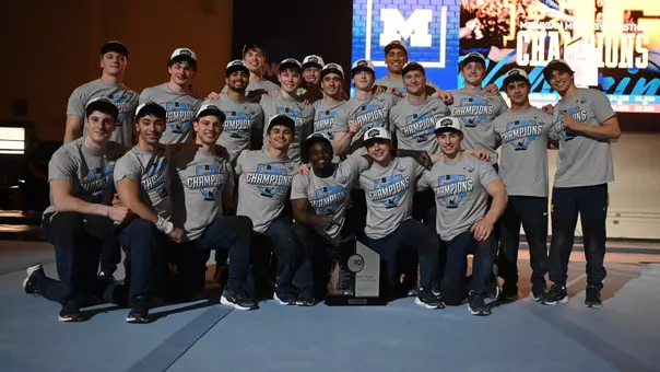 Michigan Men's Gymnastics Big Ten Regular Season Champions
