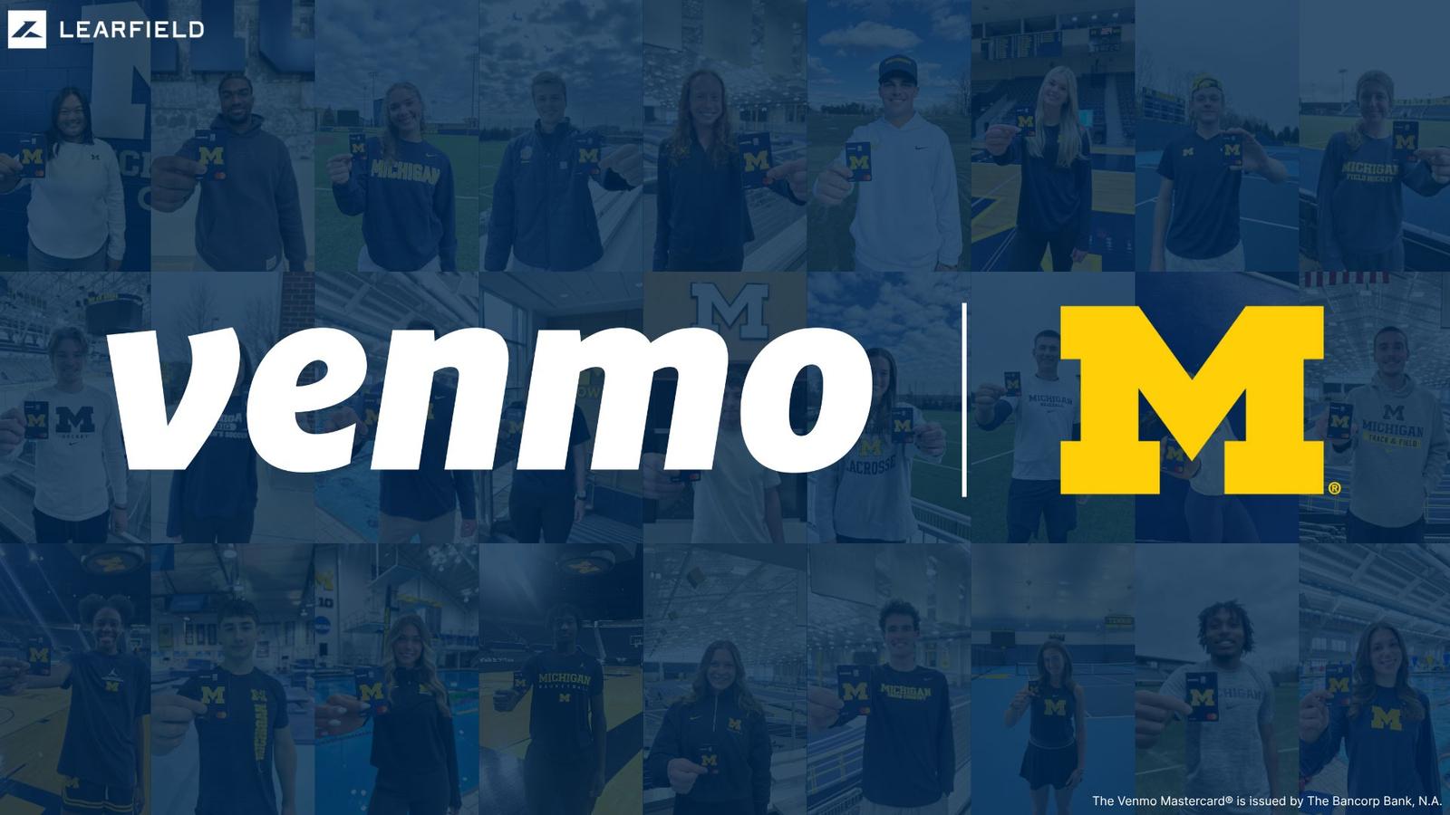 Official image for Michigan Athletics and Venmo team up on cross-sport NIL content initiative