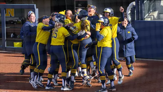 Softball Team Celebration