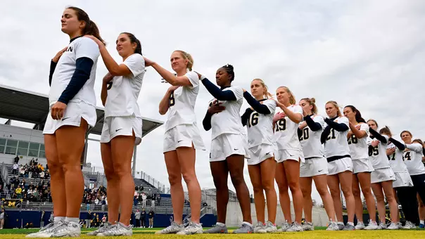 Women's Lacrosse Pregame Lineup