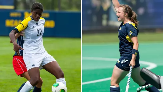 Nkem Ezurike (left) and Rachael Mack