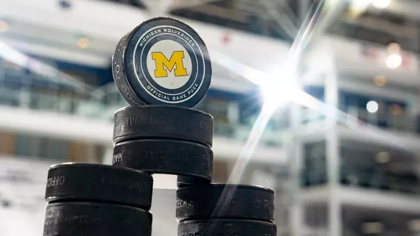 Ice Hockey Puck Stack