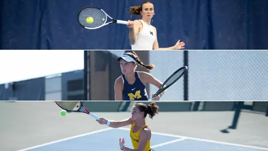 From top: Reese Miller, Lily Jones and Piper Charney