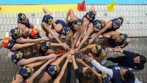 2026 Water Polo Season Review: Team Huddle