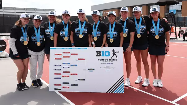 Women's Tennis 2926 Big Ten Tournament Champions