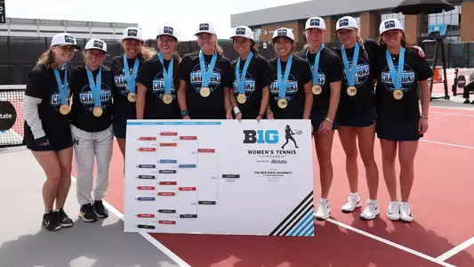 Women's Tennis 2026 Big Ten Tournament Champions