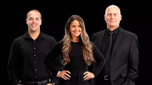 From left: Quest Hayden, Cali Hager, Scott Sherman