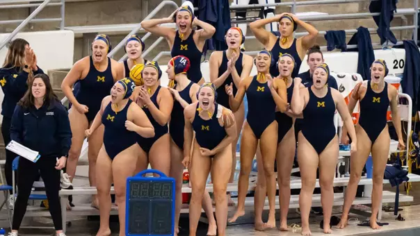 Water Polo Team Cheering