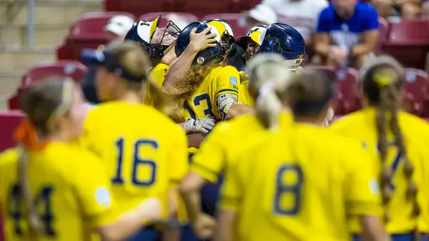Softball Team Celebration