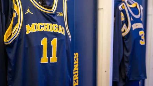 Michigan Men's Basketball jersey