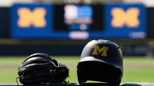 Baseball Glove and Helmet