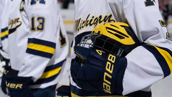 Ice Hockey Helmet and Glove