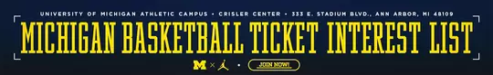 Michigan Men's Basketball Ticket Interest List