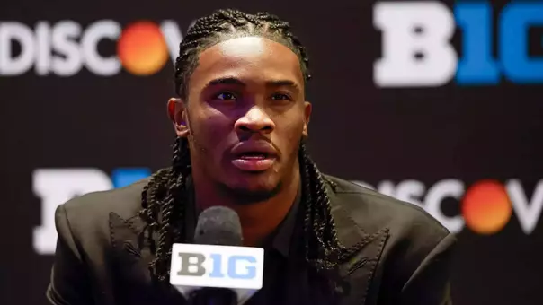 Bryce Underwood at Big Ten Media Days (Imagn Images)