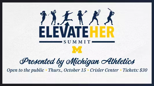 U-M Elevate HER Summit Invite Graphic