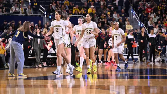 Women's basketball team entering timeout