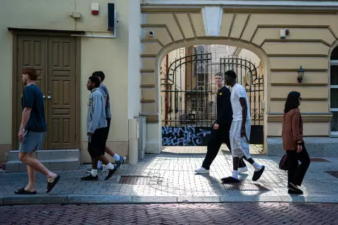 Men's Basketball Summer Tour Day 1: Lithuania and Croatia