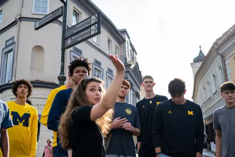 Men's Basketball Summer Tour Day 1: Lithuania and Croatia