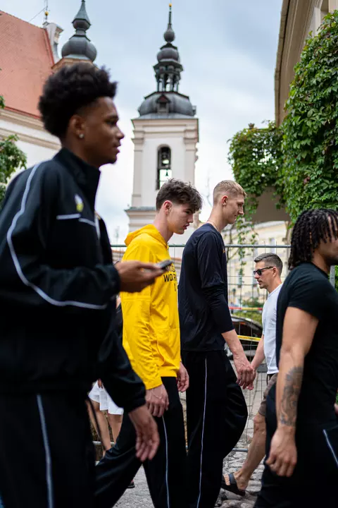 Men's Basketball Summer Tour Day 1: Lithuania and Croatia