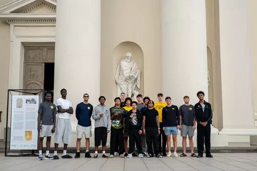 Men's Basketball Summer Tour Day 1: Lithuania and Croatia