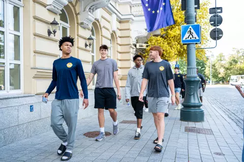 Men's Basketball Summer Tour Day 1: Lithuania and Croatia