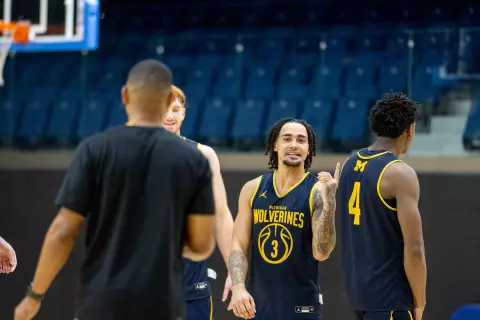 Men's Basketball Summer Tour Day 2: Lithuania and Croatia