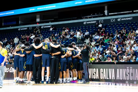 Men's Basketball vs. Lithuania Senior National Team
