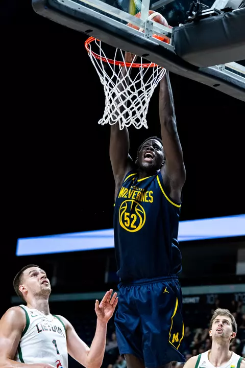 Men's Basketball vs. Lithuania Senior National Team