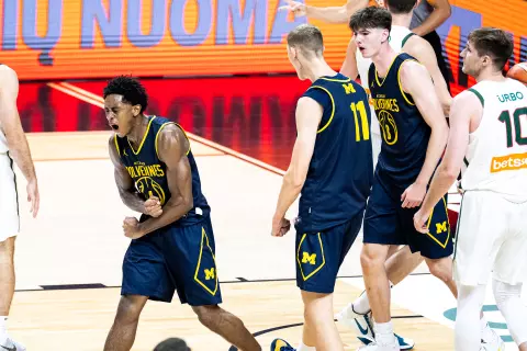Men's Basketball vs. Lithuania Senior National Team