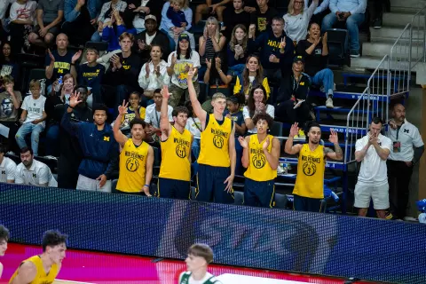 Men's Hoops vs. Lithuania National B Team