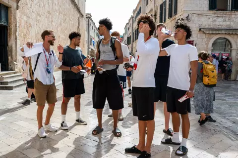 Men's Basketball 2026 European Tour - Day 8