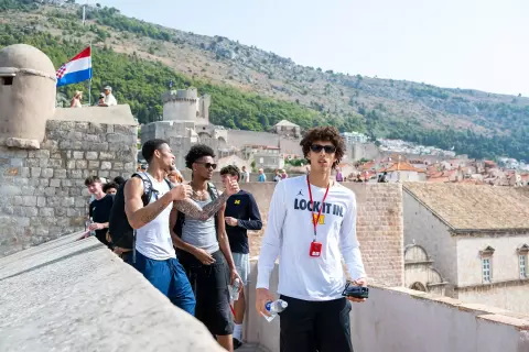 Men's Basketball 2026 European Tour - Day 8