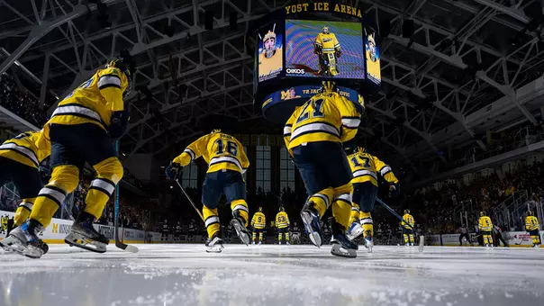 Ice Hockey Pregame Introductions
