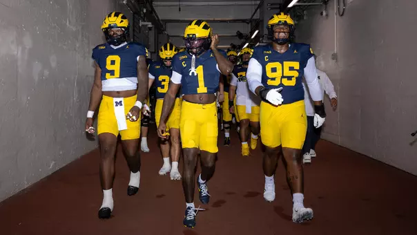 Football Pregame Tunnel Walk vs. Oklahoma